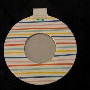 Coton Colors Striped Frame with Multicolor‎ Design
